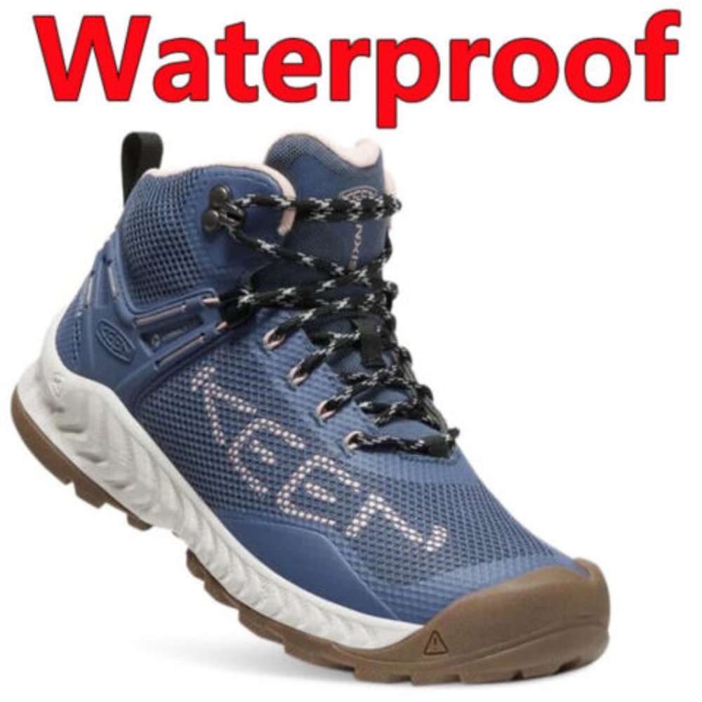 Brand New Keen Women's NXIS EVO Mid Hiking Boots-Waterproof,Lightweight,Durable
